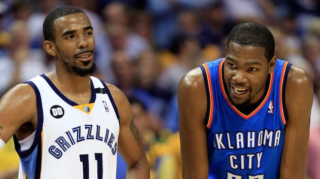 Mike Conley, Kevin Durant