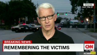 Anderson Cooper Can’t Hold Back Tears While Reading Orlando Shooting Victims’ Names