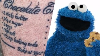 Feast Your Eyes On The Glory That Is The Chocolate Chip Cookie Recipe Tattoo