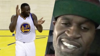 Stephen Jackson Is Rocking Draymond Green’s Jersey To Game 5 Because Of That ‘Bulls**t’ Suspension
