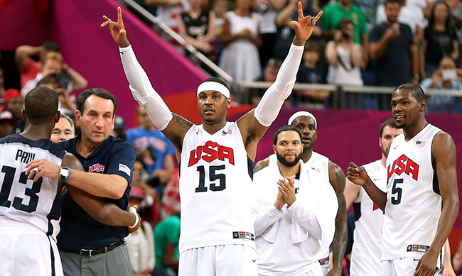 Carmelo Anthony Will Play For Team USA In Rio Olympics