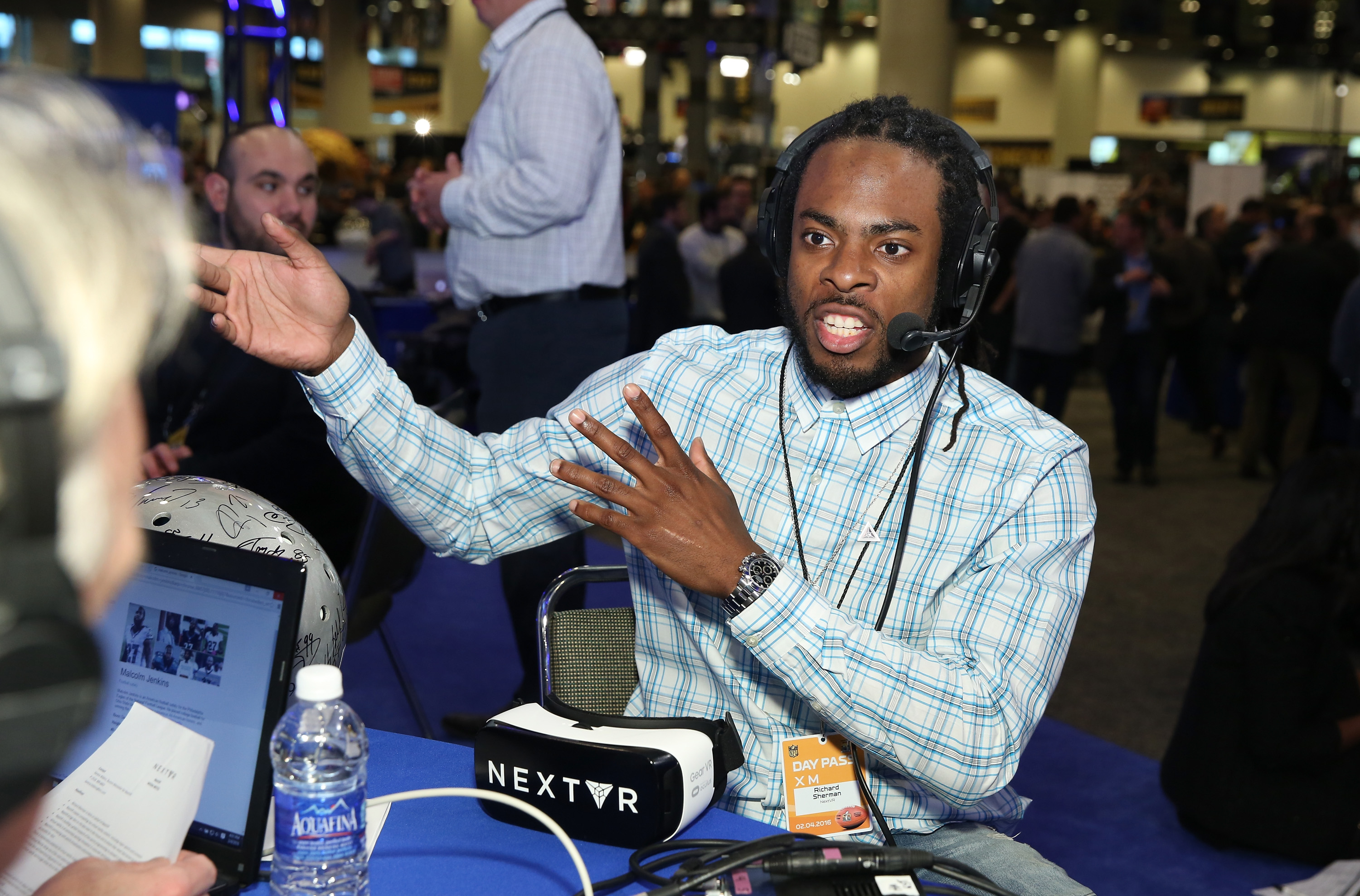 SiriusXM at Super Bowl 50 Radio Row - Day 1