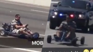 Some Guy In A Go-Kart Took Police On A High Speed Chase In Oakland