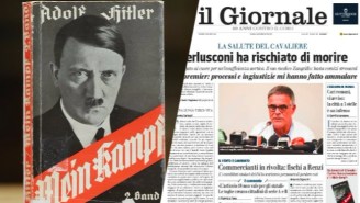 An Italian Newspaper Got The Reception You’d Expect When It Had A ‘Mein Kampf’ Giveaway
