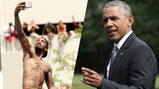 President Obama Implores Cleveland’s Coach To Find J.R. Smith A Shirt