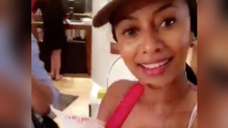 Keri Hilson Ate A Popsicle On Snapchat And The Internet Lost Their Minds