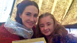 The Actress Who Plays Melisandre On ‘Game Of Thrones’ Had The Perfect Parting Gift For Shireen