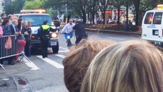 Don’t Try To Cut Off The Presidential Motorcade On A Bicycle Or You’ll End Up Like This Guy