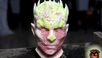 Somebody Carved A Watermelon To Look Just Like The Night King On ‘Game Of Thrones’