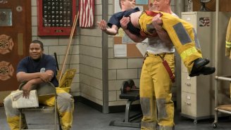 John Cena Plays a Sexy Fireman on ‘Maya & Marty’