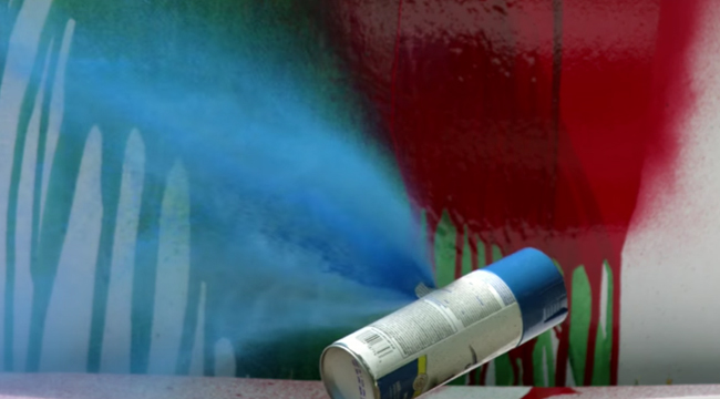 These Slow Motion Exploding Cans Of Paint Create Beautiful Art