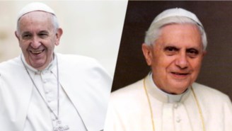 Both Living Popes Made A Rare Public Appearance Together