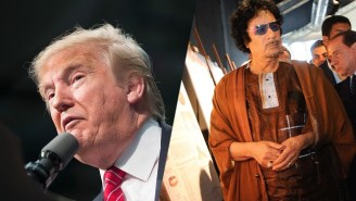 Donald Trump Had A Heated Bromance With Former Libyan Dictator Muammar Al-Qaddafi