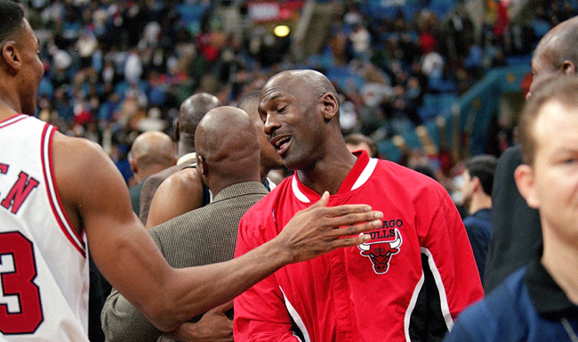 scottie pippen, michael jordan