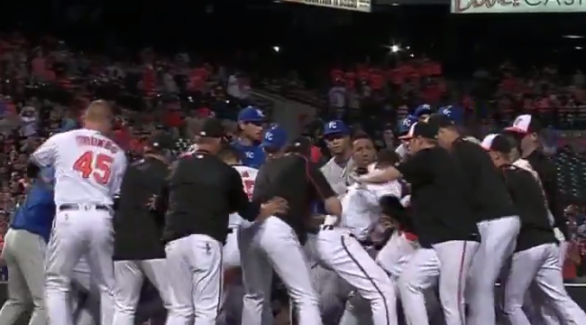 Basebrawl! Yordano Ventura and the Kansas City Royals in Another