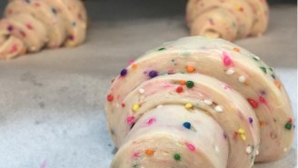 Goodbye Rainbow Doughnuts, Birthday Cake Croissants Are Here To Take Over