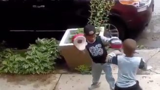 A Collection Of Badass Little Kids Throwing Leather Like Professional Fighters