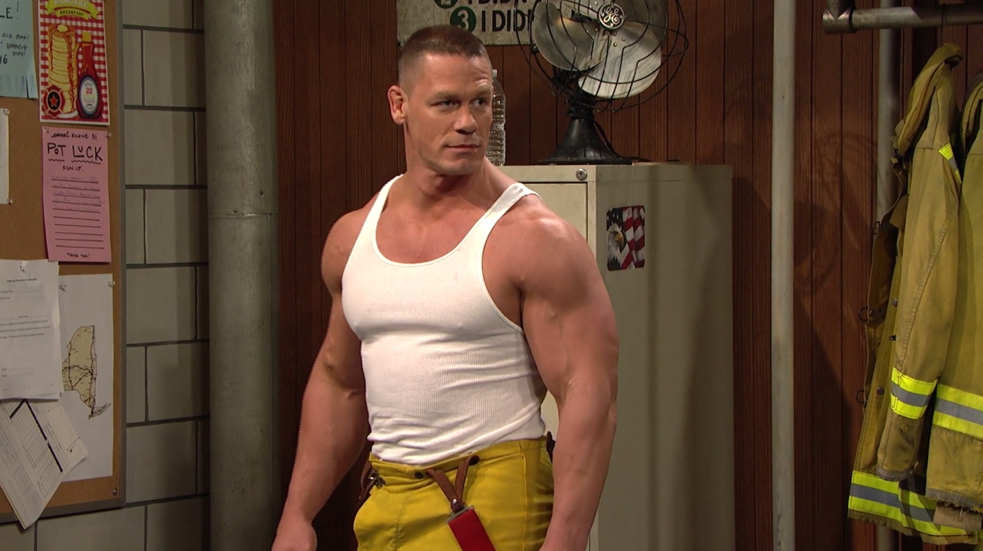 Maya And Marty' Got WWE Superstar John Cena To Play A Sexy Fireman