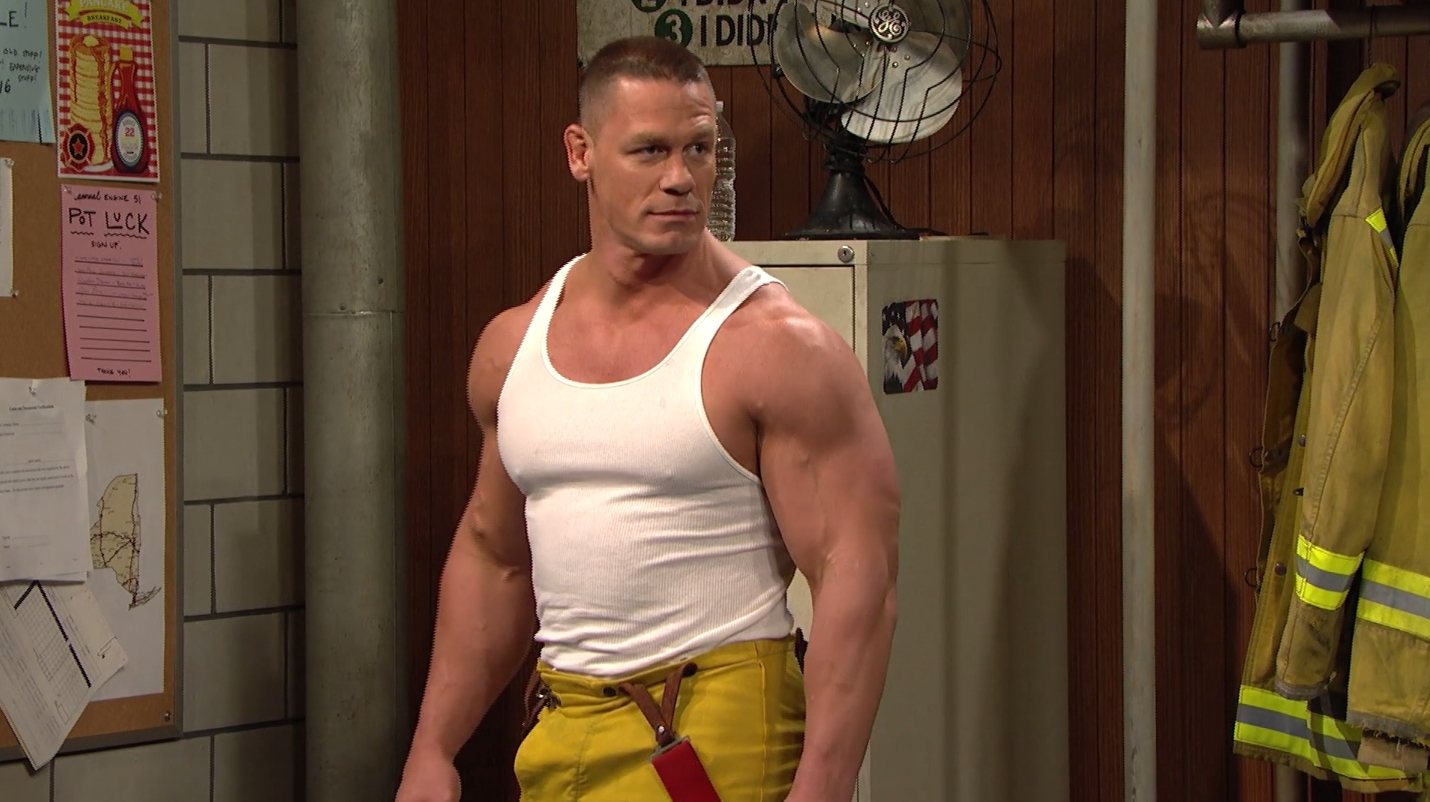 Maya And Marty Got Wwe Superstar John Cena To Play A Sexy Fireman