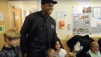 John Boyega Surprised A Bunch Of Seriously Ill Children With A ‘Star Wars’-Themed Party
