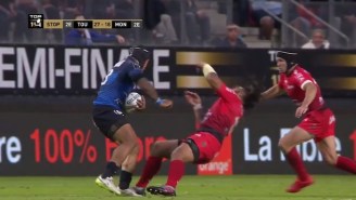 A Rugby Player Was Knocked Out Cold In This Scary, Brutal Collision