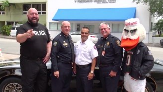 WWE Superstar The Big Show Teams Up With Florida Police For ‘The Running Man Challenge’