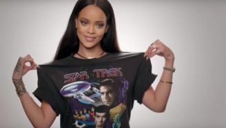Rihanna Manages To Still Look Cool While Spewing Her Love For ‘Star Trek’