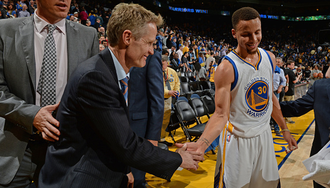 steve kerr, stephen curry