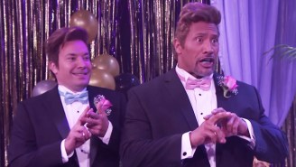 The Rock Looks Like A Fool As He Travels Back To Senior Prom With Jimmy Fallon