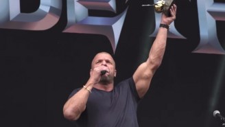 Watch WWE’s Triple H Accept The Very First ‘Spirit Of Lemmy’ Award