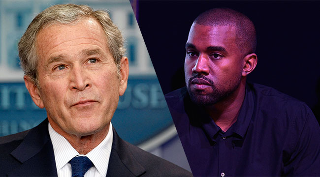 George W. Bush Reacts To His Appearance In Kanye West's 'Famous' Video