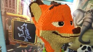 This $15,000 LEGO Sculpture Took Forever To Make, And Some Kid Destroyed It An Hour After It Went On Display