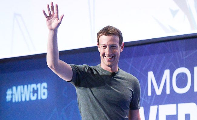 Mark Zuckerberg Attends Mobile World Congress 2016