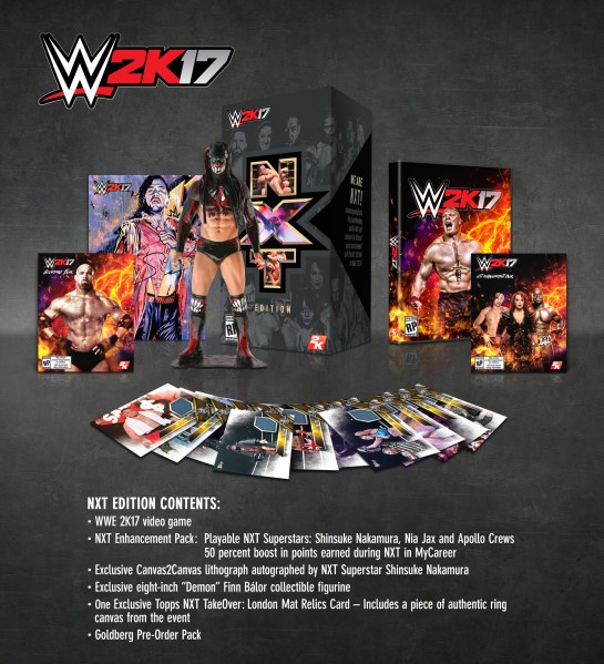 WWE 2K17 NXT Collectors Edition