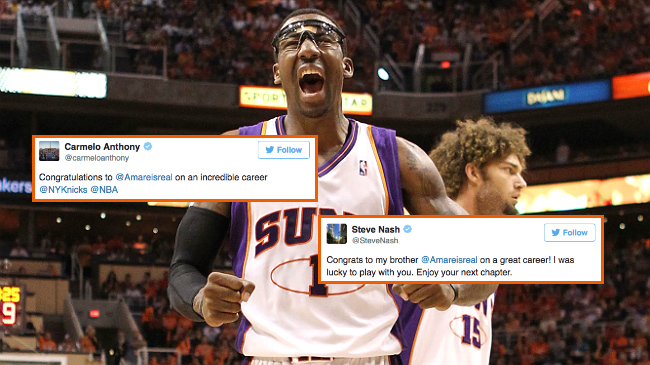 Amare Stoudemire twitter