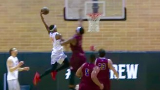 Andre Drummond Got Dunked On Two Separate Times At Drew League Over The Weekend