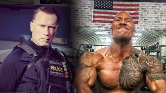 Arnold Schwarzenegger And The Rock Have Competing Bodybuilding Shows