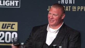 Brock Lesnar Hints At More Fights In The Octagon After UFC 200