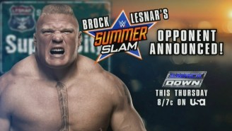 Brock Lesnar’s SummerSlam Opponent Has Been Announced, And It’s A Former WWE Champion