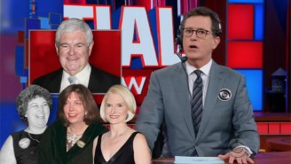 Stephen Colbert Fights To Stay Awake While Analyzing The Choices For VP In 2016
