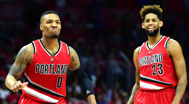 damian lillard allen crabbe