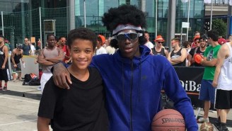 A Disguised Dennis Schröder Donned A Wig And Goggles While Dominating This 3-On-3 Tournament In Berlin