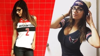 Former Adult Film Star Mia Khalifa Is Being Hailed As D.C. Sports’ Most Influential Fan