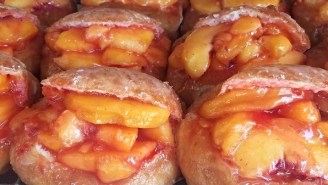 Peach Donuts Are Here And People Are Scrambling To Get Them