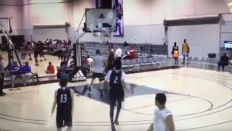 A Top High School Recruit Destroyed A Backboard During An AAU Tourney