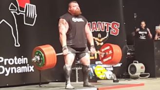 Strongman Eddie Hall Nearly Dies While Breaking The World Deadlift Record