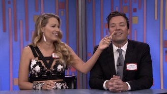 Good Charlotte And Blake Lively Enjoyed A Late Night Game Of ‘Password’ On ‘Fallon’