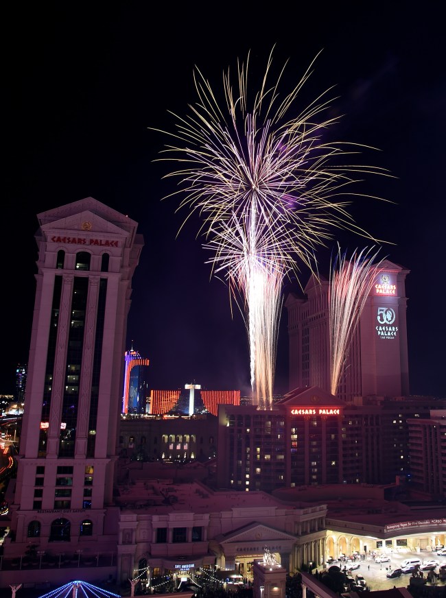 Caesars Palace Honors Its 50-Year Daredevil Legacy With A Night Jump By Red Bull Skydive Team And Performance By Platinum Entertainer Taylor Hicks