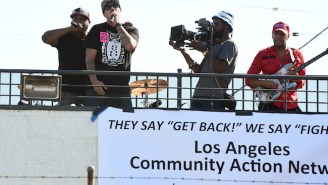 Prophets Of Rage Played A Surprise Rooftop Gig At L.A.’s Skid Row