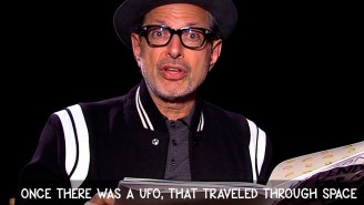 Listen to the dulcet sounds of Jeff Goldblum reading you ‘Independence Day’ for kids